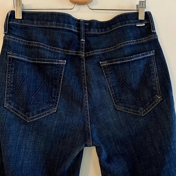 MOTHER Insider Crop Step Fray Speed Racer Jeans - Picture 5 of 13